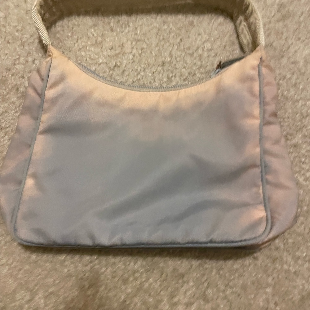 Prada Women's Blush and Silver Shoulder Bag - Picture 2 of 4